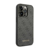 Guess 4G Metal Gold Logo - Coque iPhone 14 Pro (grise)