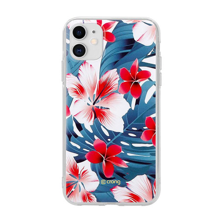 Crong Flower Case - pouzdro pro iPhone 11 (vzor 03)