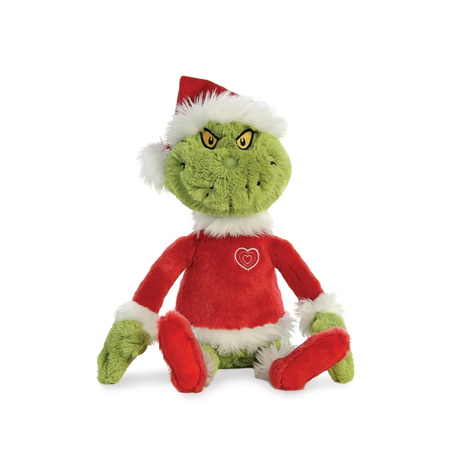 Grinch – Plüschtier / Kuscheltier Grinch im Weihnachtsmannkostüm 43 cm Eco-Friendly