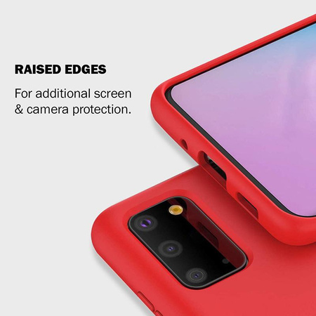 Crong Color Cover - Samsung Galaxy S20 Ultra tok (piros)
