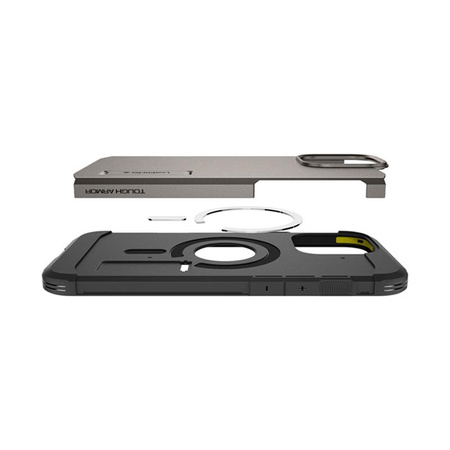 Spigen Tough Armor MagSafe - Case for iPhone 16 Pro Max (Gunmetal)