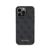 Guess 4G Metal Gold Logo - iPhone 15 Pro Max Case (gray)