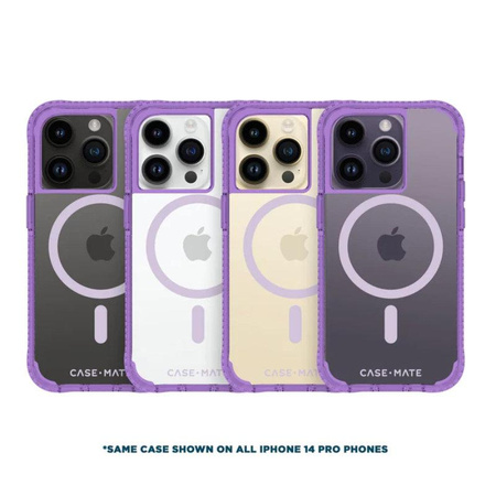 Case-Mate Tough Plus MagSafe - iPhone 14 Pro Case (La La Lavender)