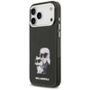 Karl Lagerfeld IML Aquarelle Karl & Choupette & Logo MagSafe - Case iPhone 17 Pro (Black)