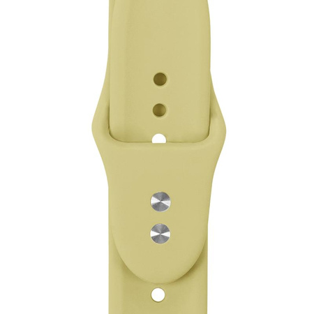 Crong Liquid - Řemínek pro Apple Watch 38/40/41/42 mm (sláma)