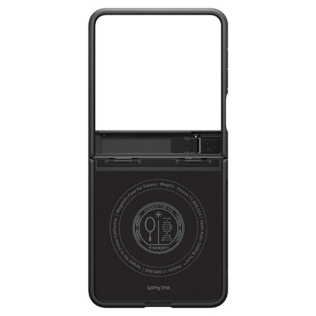 Spigen Tough Armor Pro Mag Mag MagSafe - tok Samsung Galaxy Z Flip 7 (fekete)