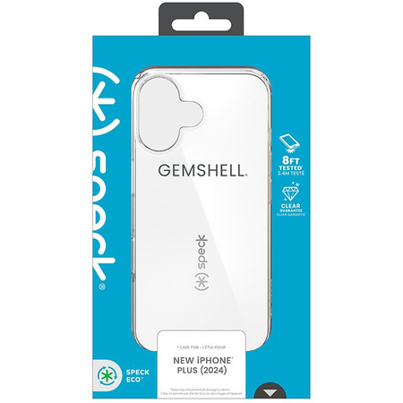 Speck Gemshell - iPhone 16 Plus Tasche (Klar)