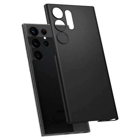 Spigen Airskin - tok Samsung Galaxy S23 Ultra (fekete)