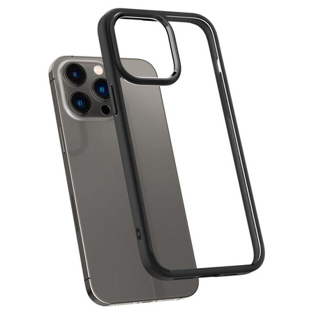 Spigen Ultra Hybrid - Coque pour iPhone 14 Pro Max (Noir)