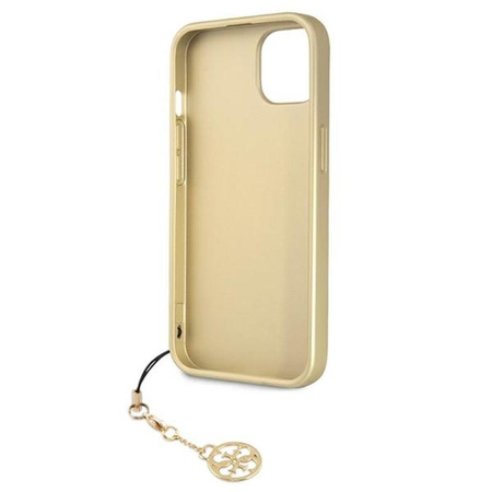 Guess 4G Charms Collection - Coque pour iPhone 13 (marron)