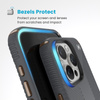 Speck Presidio2 Grip - iPhone 16 Pro Max Case (Charcoal Grey / Cool Bronze / White)