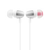 Moshi Mythro C - Aluminiowe słuchawki dokanałowe USB-C z mikrofonem (Jet Silver)