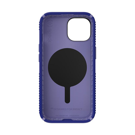 Speck Presidio2 Grip ClickLock & MagSafe - tok iPhone 15 / iPhone 14 / iPhone 13 (Future Blue/Purple Ink)