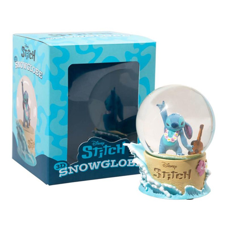 Disney Stitch - Üveg hógolyó ajándékdobozban