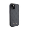 Guess 4G fém arany logó - iPhone 15 tok (szürke)