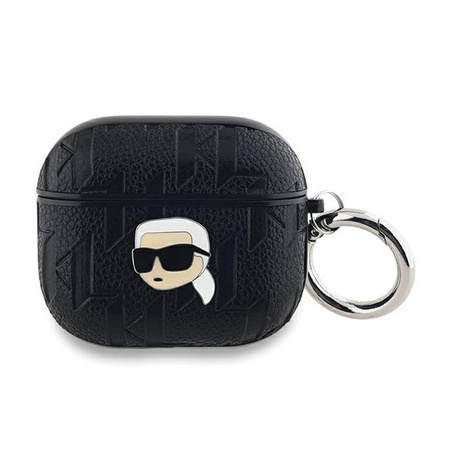 Karl Lagerfeld Monogram Karl Head - pouzdro na AirPods 3 (černé)