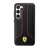 Ferrari perforált 296P kollekció - Samsung Galaxy S23 tok (fekete)