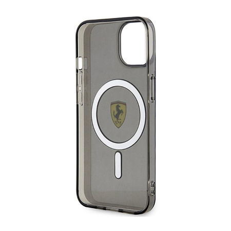 Ferrari Translucent MagSafe - iPhone 14 Case (Black)