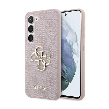 Guess 4G Big Metal Logo - Samsung Galaxy A35 5G Case (pink)