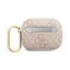 Guess 4G Script Metal Collection- Etui AirPods Pro (różowy)
