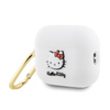 Hello Kitty Silicone 3D Kitty Head - Etui AirPods Pro 2 (biały)