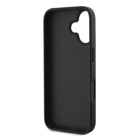 Guess 4G Classic - Coque pour iPhone 16 Plus (noir)