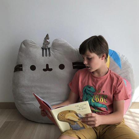 Pusheen - MEGA LARGE jumbo unikornis (Pusheenicorn) párna (77,1 x 55,9 x 104,1 cm)
