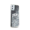 DKNY Liquid Glitter Big Logo - Hülle für iPhone 11 (schwarz)