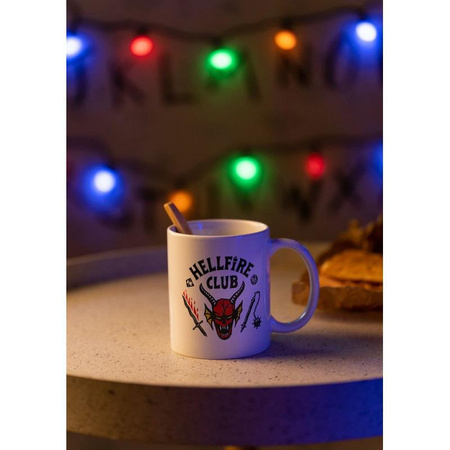 Stranger Things - Kerámia bögre díszdobozban 350 ml (Hellfire Club)