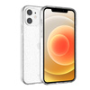 Crong Glitter Case - iPhone 12 Mini Case (Transparent/Silver)