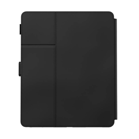 Speck Balance Folio - pouzdro pro iPad Pro 12,9" (2022-2018) s povrchovou úpravou MICROBAN, magnetem a stojánkem (černé)