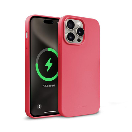 Crong Color Cover Magnetic - iPhone 15 Pro MagSafe Case (rose)