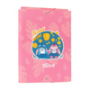 Disney Stitch - Cartella / cartella con elastico A4 (24 x 34 cm)