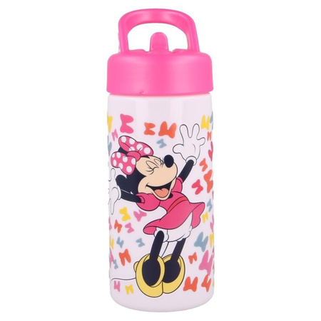 Minnie Mouse - Bottle with mouthpiece and handle 410 ml