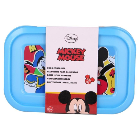 Mickey Mouse - Sada nádob na potraviny 540ml (3ks).)