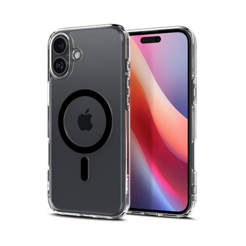 Spigen Ultra Hybrid MagSafe - tok iPhone 16 készülékhez (fekete)