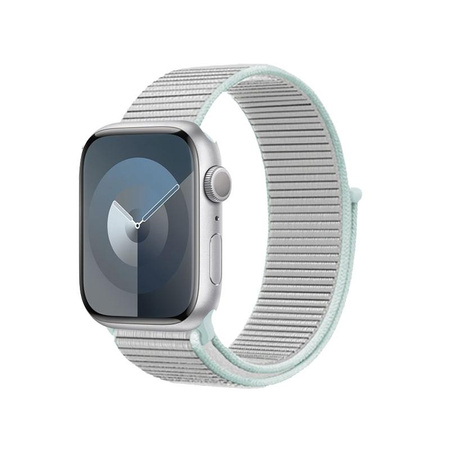 Crong Nylon - Sportpánt Apple Watch 38/40/41/42 mm-es órához (pasztellszürke)