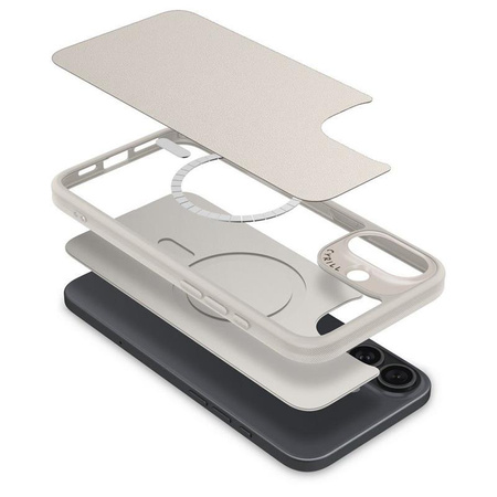 Spigen Cyrill Kajuk MagSafe - iPhone 16 tok (krém)