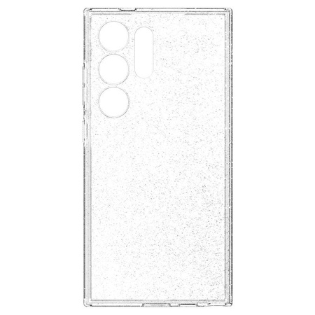 Spigen Liquid Crystal Glitter - Etui für Samsung Galaxy S24 Ultra (Transparent)
