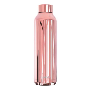 Quokka Solid - Termo láhev z nerezové oceli 630 ml (elegantní růžově zlatá)