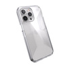 Speck Presidio Perfect-Clear with Grips - iPhone 13 Pro Case with MICROBAN Coating (Clear)