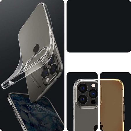 Spigen Liquid Crystal - Coque pour iPhone 13 Pro (Transparent)