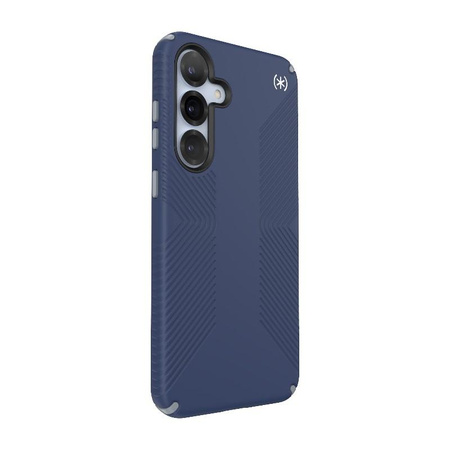 Speck Presidio2 Grip Magnet - Samsung Galaxy S25+ / 24+ MagSafe Case (Coastal Blue/Dust Gray/White)