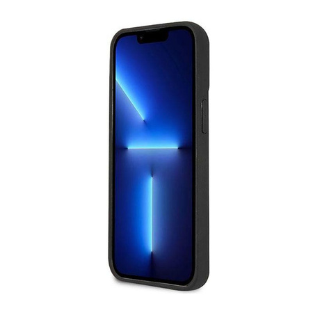 Karl Lagerfeld 3D Gummi Karl`s Kopf - iPhone 14 Pro Max Tasche (schwarz)