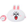 Line Friends - Trousse à crayons en peluche / trousse de maquillage lapin Cony