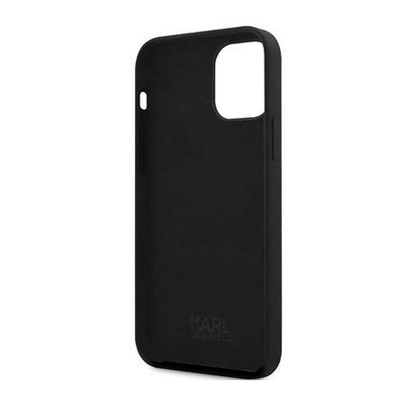 Karl Lagerfeld Silicone NFT Choupette - Coque iPhone 12 / iPhone 12 Pro (noir)