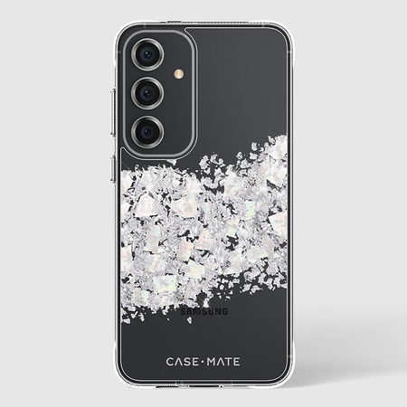 Case-Mate Karat - Samsung Galaxy S24+ case decorated with mother of pearl (A Touch of Pearl)