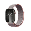 Crong Nylon - Bracelet sport pour Apple Watch 38/40/41/42 mm (Light Pink)