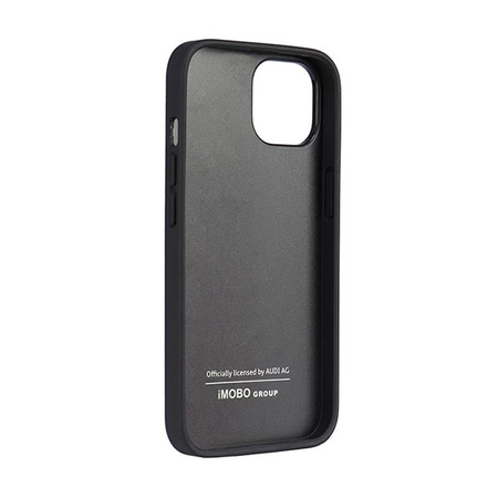 Audi Kunstleder - iPhone 14 Tasche (Schwarz)