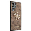 Guess 4G Big Metal Logo - Étui Samsung Galaxy S22 Ultra (marron)